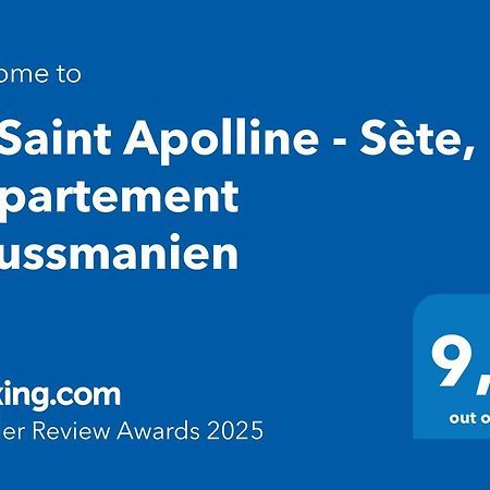 Le Saint Apolline - Sete, Appartement Haussmanien Extérieur photo